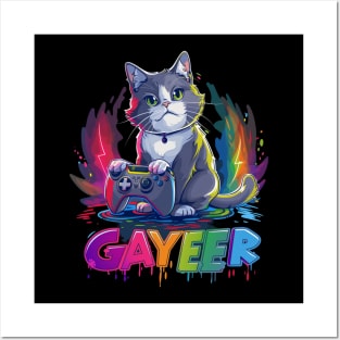 Cat LGBT Kids' Books Posters and Art